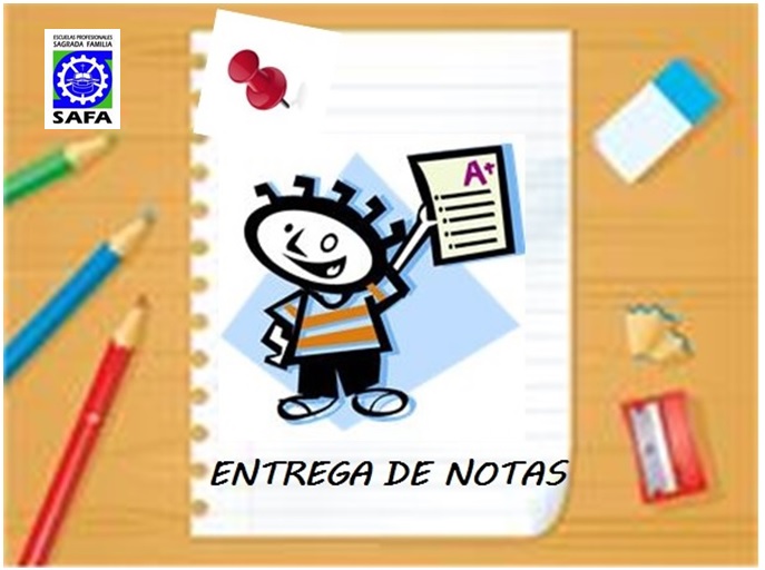 entrega de notas