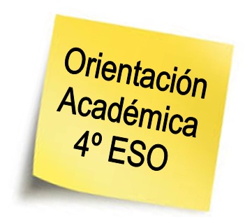 Orden del día reunión orientación académica 4º ESO