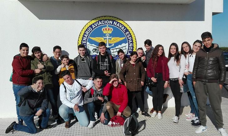 Visita a la base naval de Rota. 3º ESO.