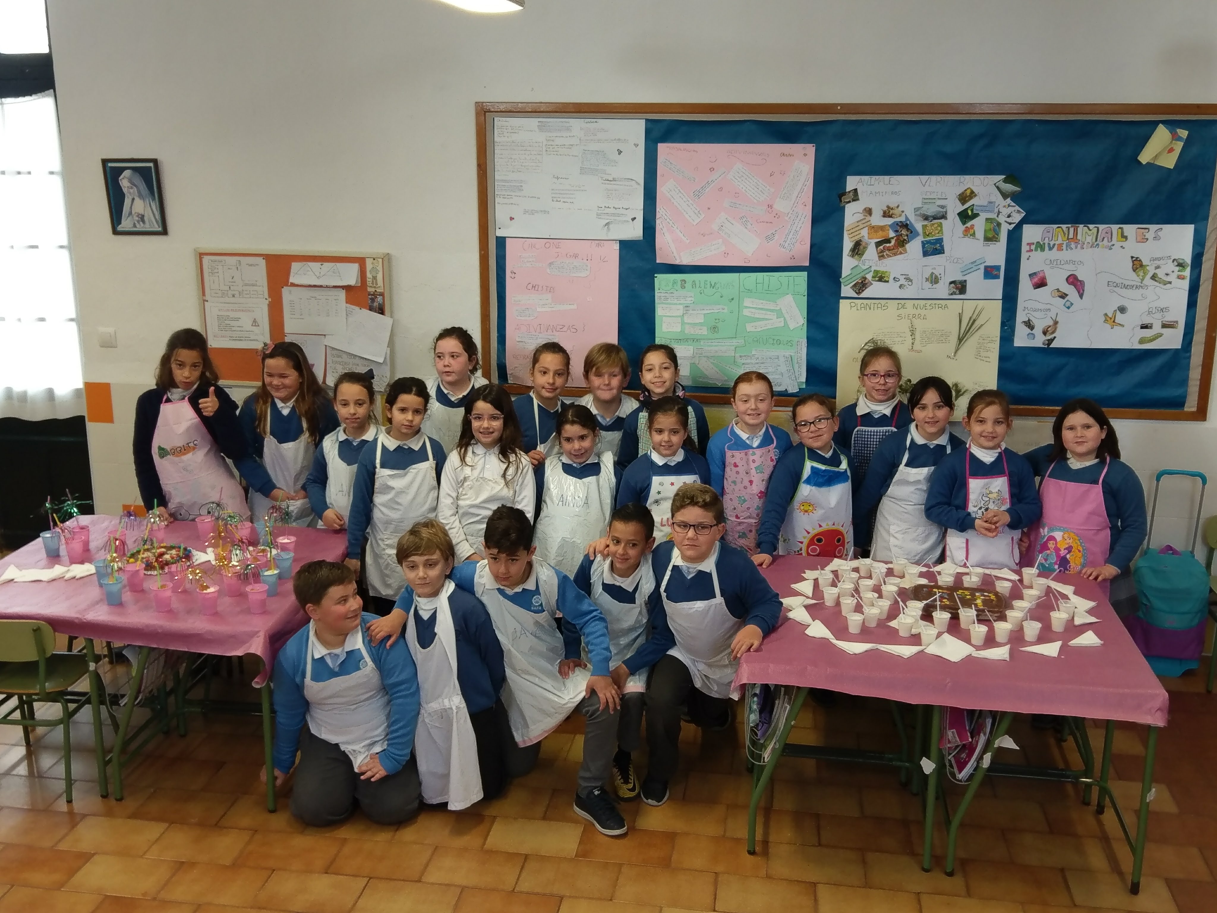 3º de Primaria. Programa Ítaca. Con las manos en la masa