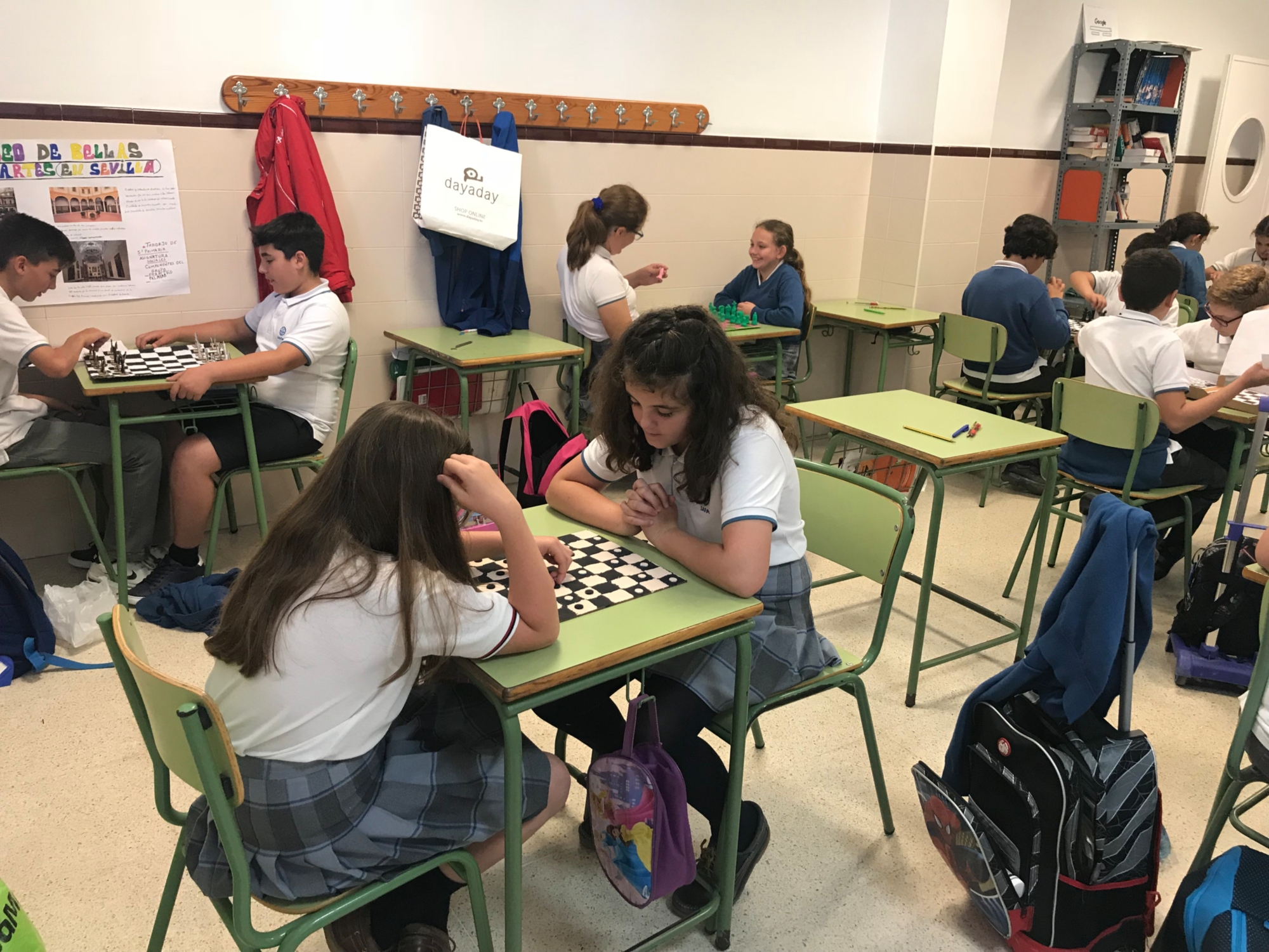 Ciencias Sociales. Ajedrez 5º de Primaria.