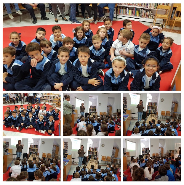 Un día en la biblioteca. 1º de Primaria.