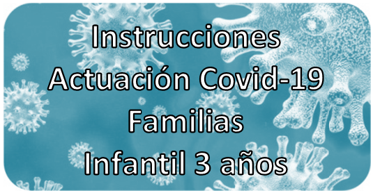 Protocolos de Actuación Covid-19 Familias de Infantil de 3 años.