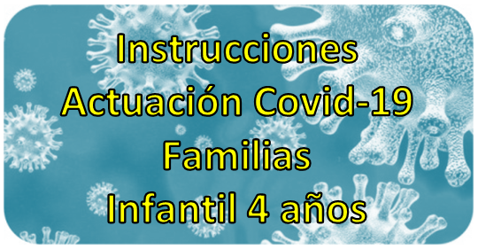 Protocolos de Actuación Covid-19 Familias de Infantil de 4 años.