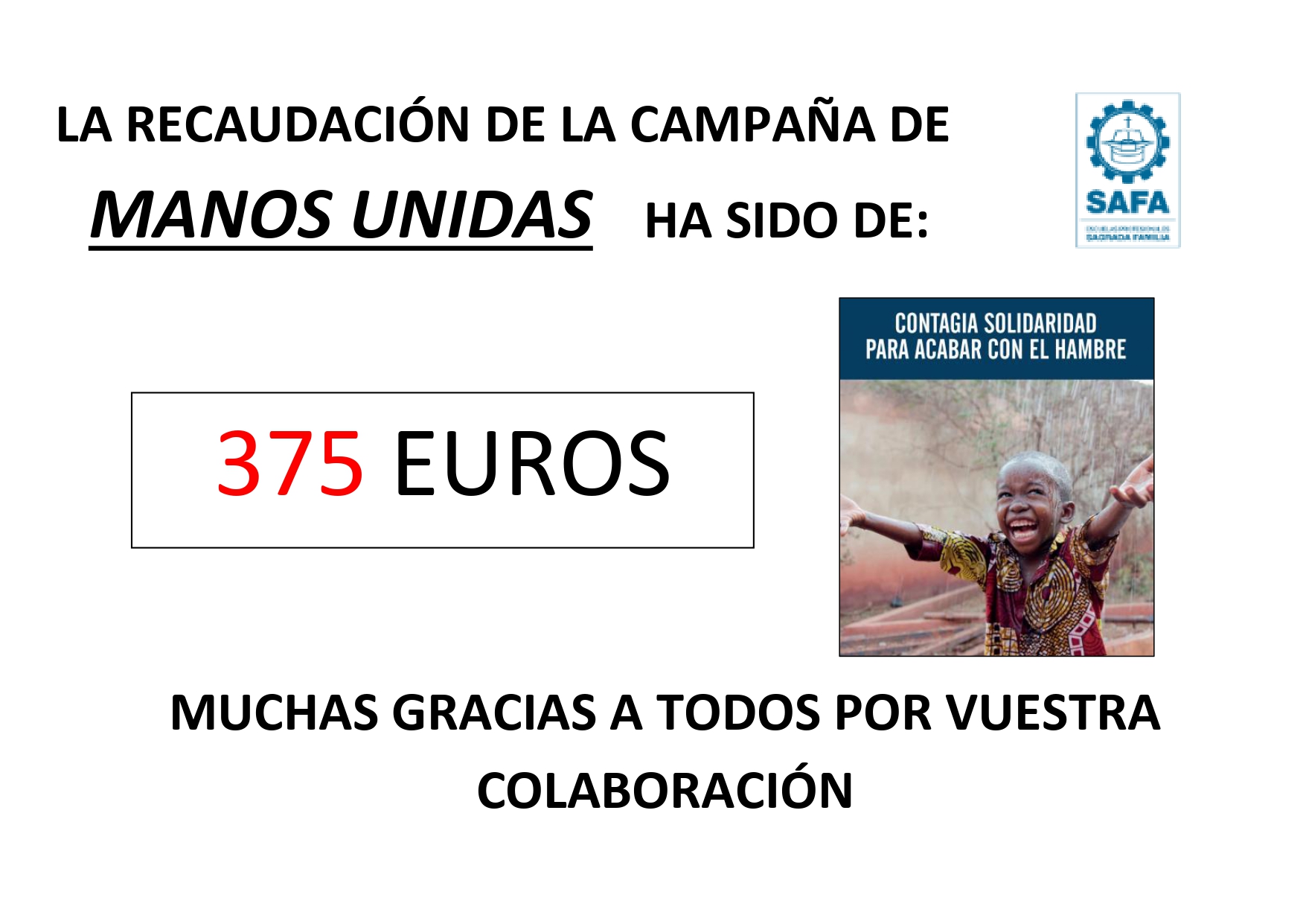 Campaña Manos Unidas