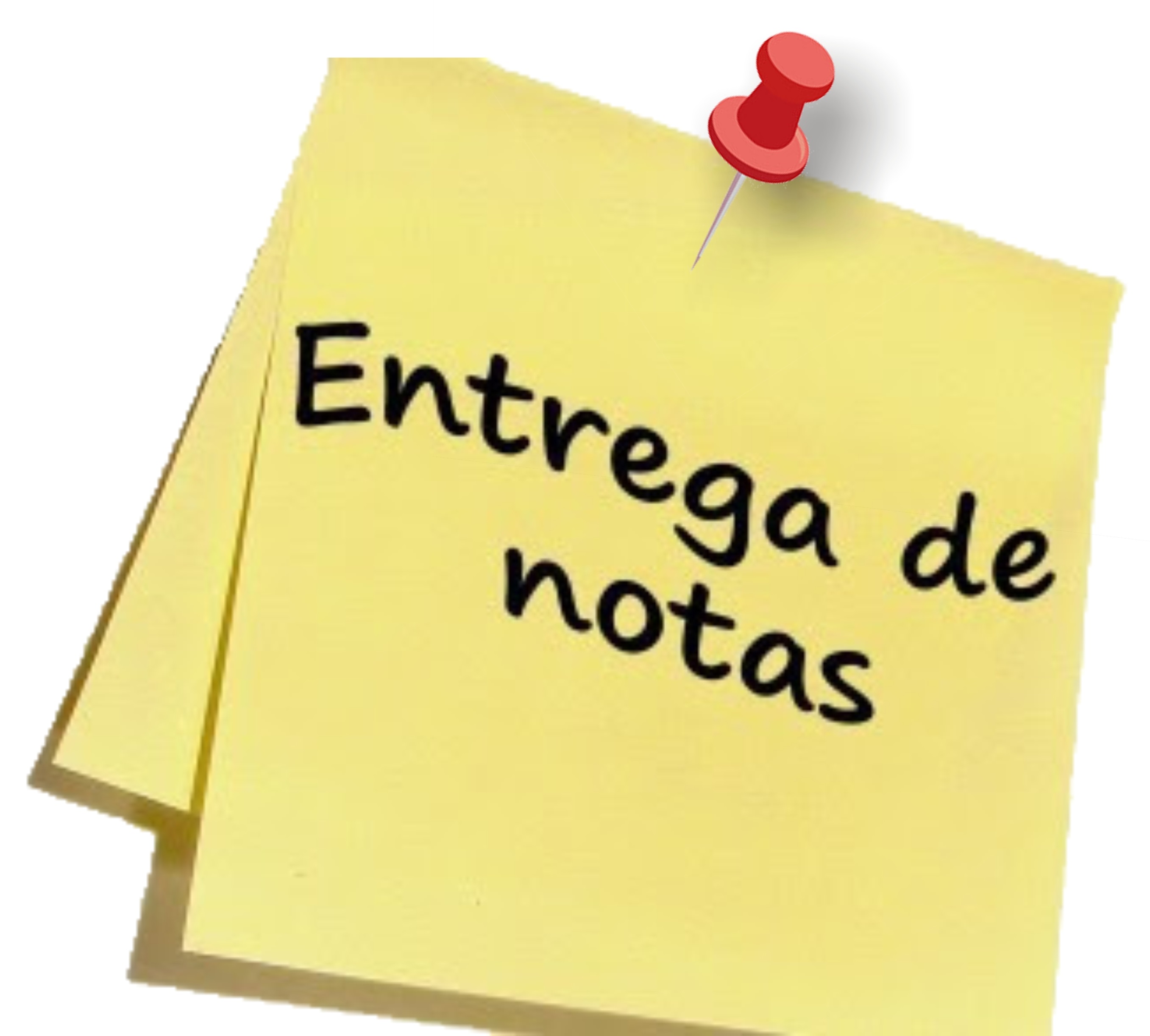 Entrega boletín de notas.